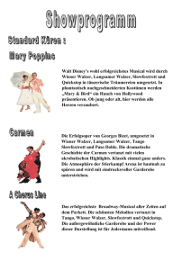 Showprogramm deutsch farbig 2007 neu