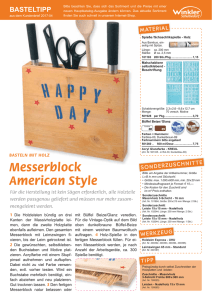 Messerblock American Style