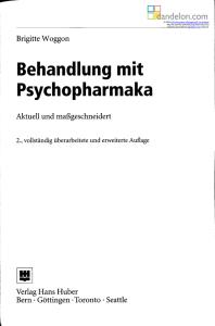Behandlung mit Psychopharmaka