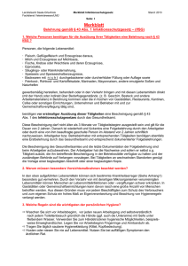 Belehrung Infektionsschutzgesetz - Saale-Orla