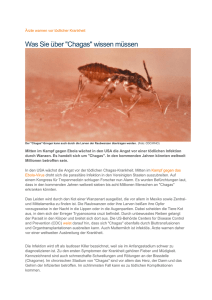 Chagas - Fieber - Dr. Annette Prollius