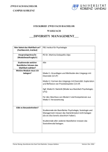 Wahlfach_Diversity Management - Universität Koblenz · Landau