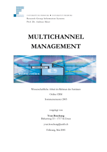multichannel management - Diuf
