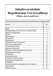 Inhaltsverzeichnis Repetitorium Vwl (Grafiken)