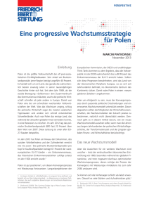 Eine progressive Wachstumsstrategie für Polen