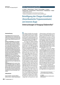 Beteiligung der Chagas-Krankheit