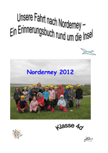 Erinnerungsbuch Norderney 2012 1 - Albert-Schweitzer