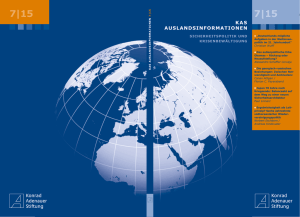 KAS-Auslandsinformationen 07/2015 - Konrad-Adenauer