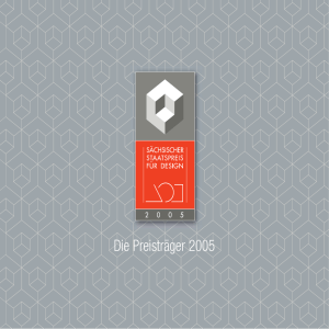 pdf - Sächsischer Staatspreis für Design 2005