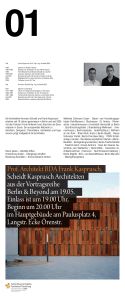 Prof. Architekt BDAFrank Kasprusch, Scheidt
