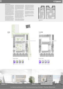 1.OG EG Architekturwettbewerb A.ö. Bezirkskrankenhaus Kufstein