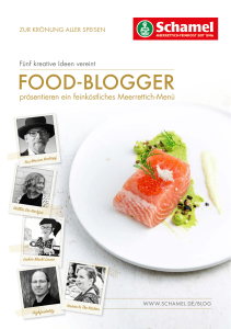 food-blogger - Schamel Meerrettich
