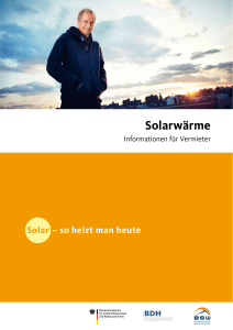 Solarwärme