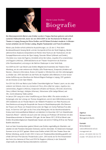 Biografie - Marie Luise Dreßen