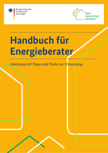 Handbuch für Energieberater - dena