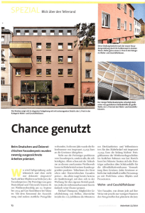 Chance genutzt - Österreichischer Fassadenpreis