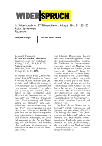 In: Widerspruch Nr. 27 Philosophie und Alltag (1995), S. 122