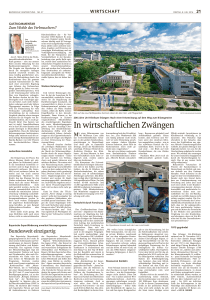 InwirtschaftlichenZwängen - 200 Jahre Universitätsklinikum Erlangen