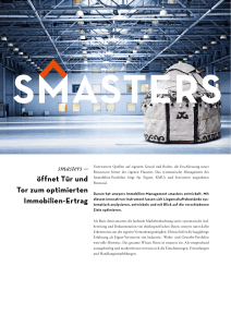 smasters – öffnet Tür und Tor zum optimierten Immobilien