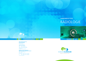Jahresbericht Radiologie 2012 - Südharz Klinikum Nordhausen