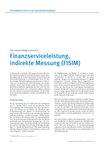 FISIM - Statistisches Bundesamt