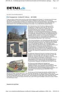 Page 1 of 3 DETAIL.de - Architekturportal und Architekturzeitschrift