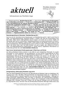 aktuell - 05/2010 - Westfalen Initiative
