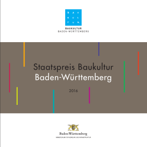 Staatspreis Baukultur Baden-Württemberg