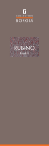 rubino - collection borgia