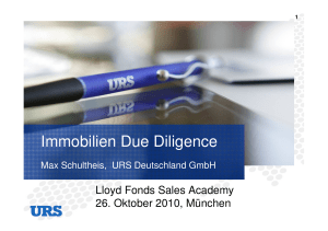 Immobilien Due Diligence