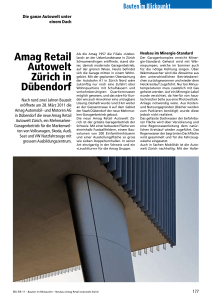 Amag Retail Autowelt Zürich in Dübendorf - Robe