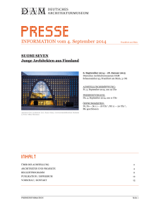 INFORMATION vom 4. September 2014