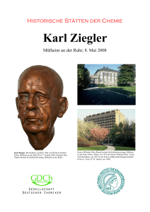 Karl Ziegler - Max-Planck-Institut für Kohlenforschung