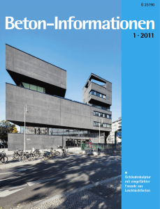 Beton-Informationen 1-2011