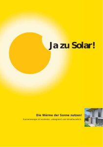 Ja zu Solar!