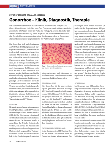 Gonorrhoe – Klinik, Diagnostik, Therapie