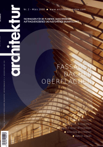 architektur - Heft 2 - April 2008 - architektur