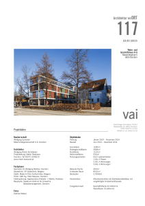 Architektur vorORT - Vorarlberger Architektur Institut