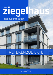 Referenzobjekte - Wohnungsbau