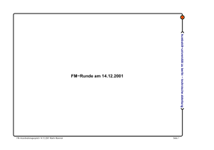FM−Runde am 14.12.2001