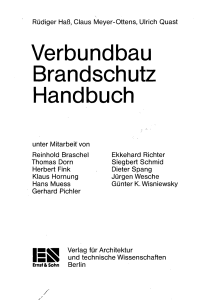 Verbundbau Brandschutz Handbuch