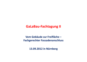 GaLaBau-Fachtagung II - Bundesverband Garten-, Landschafts