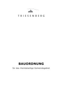 bauordnung - Gemeinde Triesenberg