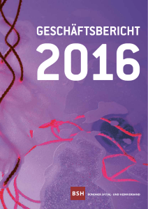 BSH Jahresbericht 2016 - Bündner Spital