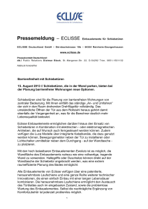 ECLISSE Pressemeldung - db.i Marktentwicklung