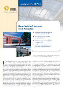 Berufsschulzentrum Biberach: BINE Info 12/06