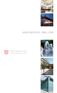 Jahresbericht Hochbauamt 2008-2009