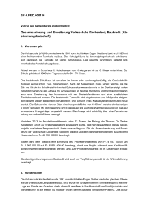 2014.PRD.000136 Gesamtsanierung und Erweiterung Volksschule