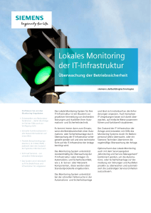 Lokales Monitoring der IT-Infrastruktur