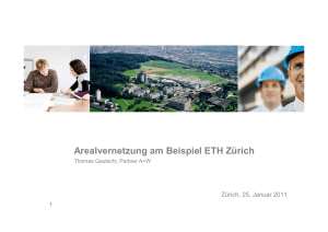 Areale vernetzen - Forum Energie Zürich